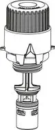 IMI-Hydronic-Engineering-IMI-HEIMEIER-Durchflussregel-Einsatz-Ersatz-Oberteil-fuer-Dynacon-Verteiler-9330-00-301 gallery number 1